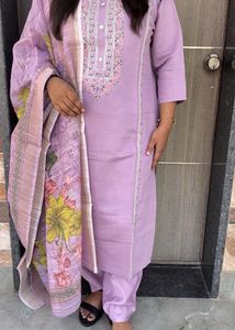 Kurta Set With Duptta