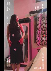 Black Floral Halter Dress