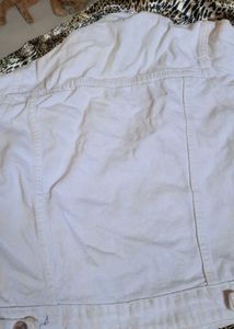 White Denim Jacket