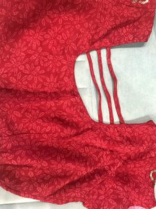Wine Ride Party Wear Saree