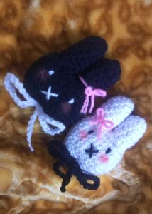 Handmade miffy keychains- Kawaii Aesthetic