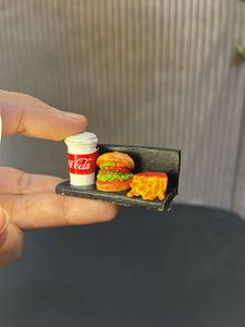 Burger, Fries &amp; Coke Fridge Magnet