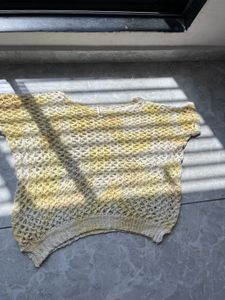 Crochet Knit Top