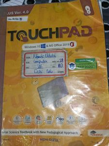 Touchpad Computer Class 8