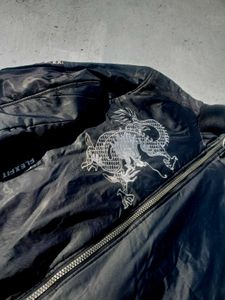 A Black Japanese 🍙 Streetwear Jacket