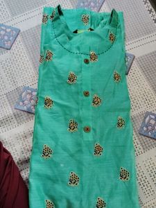 Sea Green Kurti......