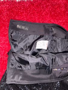 Sparkling Sequin black Mini Skirt