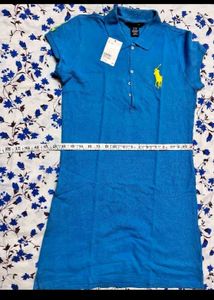 🇺🇸 Ralph Lauren  Premium Polo  Girls&#39; Shirt👕🔵