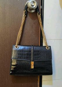 Mango Croc Sling Bag