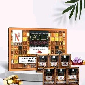 Gold Kesar Facial Kit - Radiant Skin!