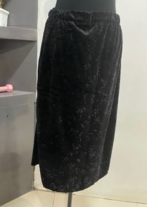 Velvet Long Skirt