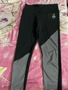 Striped Yoga Leggings