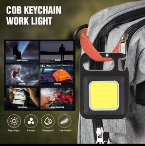 Keychain LED Light With Hook Type C Port