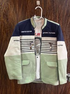 10-12 Years Boys Blazer With T-shirt