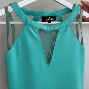 TURQUOISE GOWN