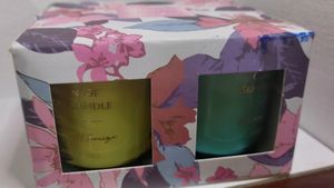 Scented Candles Set Of 4 Perfect For Home Decor Or Gifting. Burn Time Per Piece :11 Hours