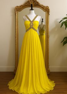 Beautiful summary, yellow , Dress
