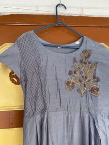 One Hand Flared Gown