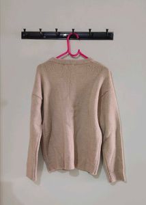 Beige Sweater For Women