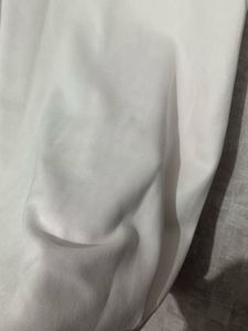 Zara White Embellished T-Shirt Dress