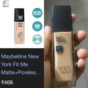Maybelline New York Fit Me Matte + Poreless Liquid