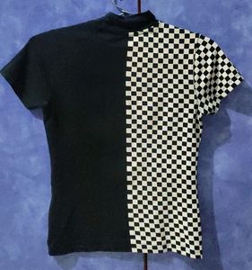 Shein Inspired Checkered Top
