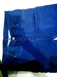 Dark Blue Denim Jeans