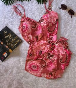 Floral Print padded Bodysuit 🩱