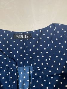 Polka Dot Shirt For Office Wear