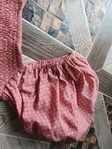 Cute Puff Sleeve Crop Top