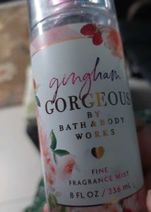 Bath and body works Gingham gorgeous bodymist