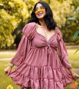 🧨Trendy Ruffle Dress