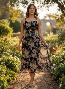 Floral Midi Sundress