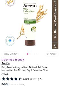 Aveeno Daily Moisturizing Lotion 30g (x2)