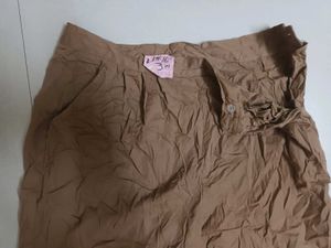 Biege Comfortable Casual Pants