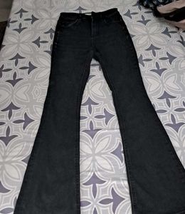 Black Flare Jeans