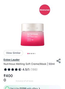 Luxury Brand Pack Of 9 Estee Lauder Moisturizer