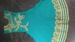 Anarkali Cotton Dress