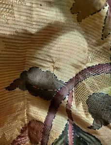 Cream With Meroon Banaras Silk Saree🥰