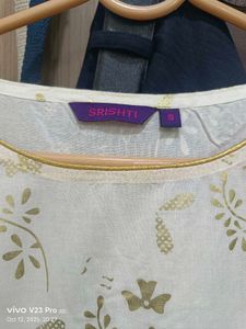 Elegant Floral Print Kurta