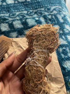 (loofah &amp; bamboo Comb) Set