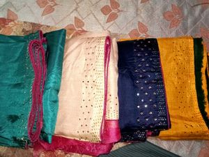 Festive Wear Sawan Special Saree...With Blouses