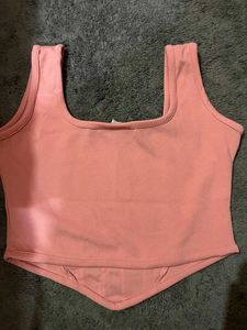 Pink Corset Top