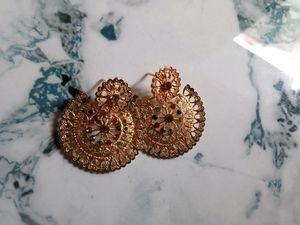 Traditional Golden Earrings