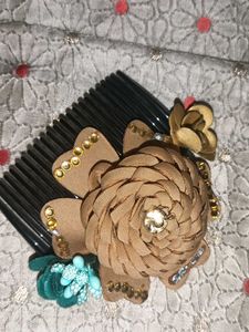 Floral Hair Comb