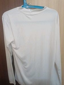 White Long Sleeve Top