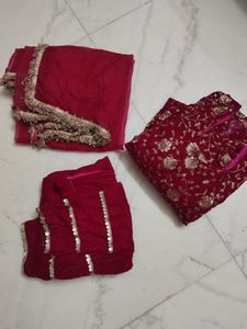 Elegant velvet suit