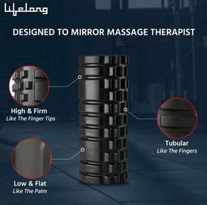 Brand New Lifelong Roller For Back Pain, Tissue Massage, Foam Roller For Exercise In Gym