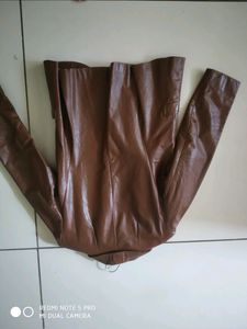 Blazer Style Lather Jacket