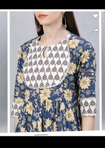 Floral Print Kurta Set